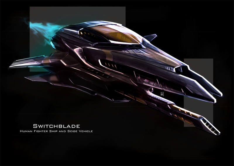 Illustration for article titled Spaceship Concept Art (Gallery 2)